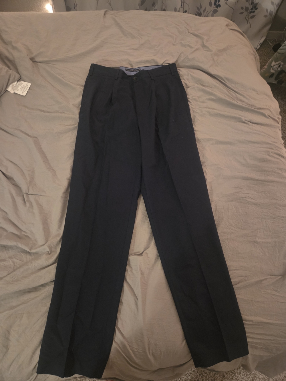 Tommy Hilfiger Men's Navy Dress Pants